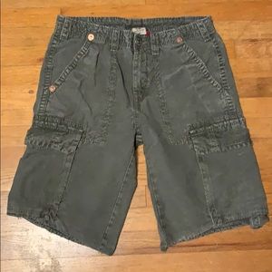 True religion cargo shorts